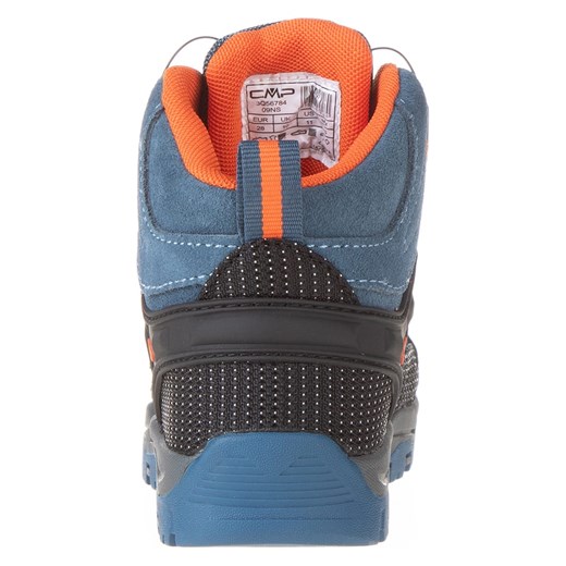 CMP Skórzane buty trekkingowe &quot;Kiruna Mid&quot; w kolorze niebiesko-czarnym 33 wyprzedaż Limango Polska