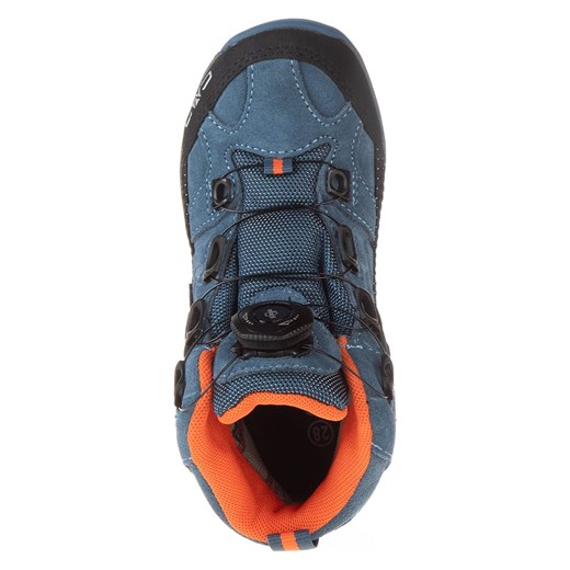 CMP Skórzane buty trekkingowe &quot;Kiruna Mid&quot; w kolorze niebiesko-czarnym 33 promocyjna cena Limango Polska