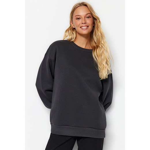 trendyol Bluza w kolorze antracytowym Trendyol XL Limango Polska promocja