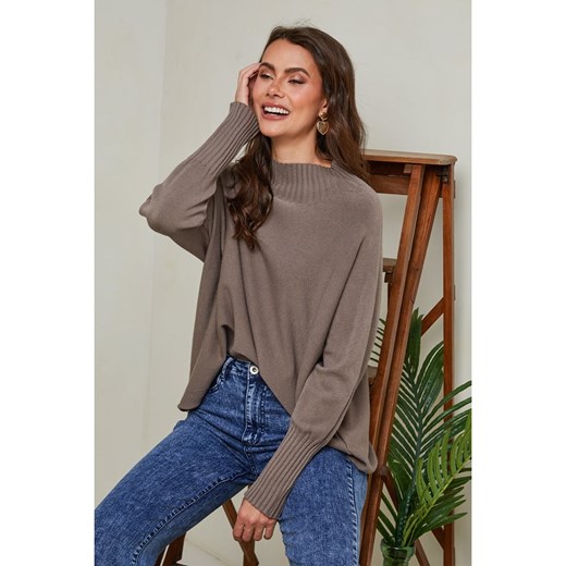 Joséfine Sweter &quot;Izsak&quot; w kolorze brązowym Joséfine S wyprzedaż Limango Polska