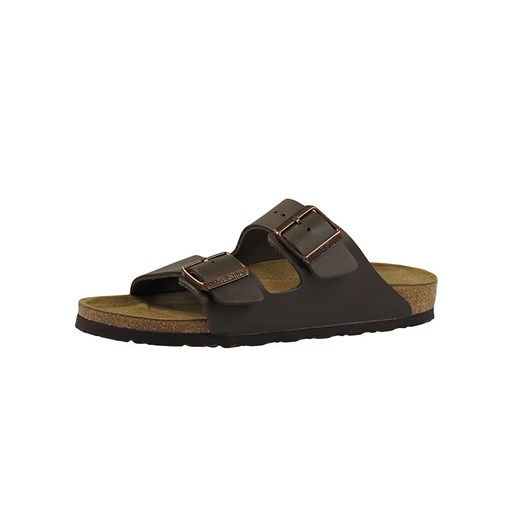 Birkenstock Skórzane klapki &quot;Arizona&quot; w kolorze brązowym ze sklepu Limango Polska w kategorii Klapki damskie - zdjęcie 177631234