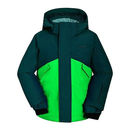 Peek U Zimowa kurtka funkcyjna &quot;Kiran&quot; w kolorze zielonym ze sklepu Limango Polska w kategorii Kurtki chłopięce - zdjęcie 177631992