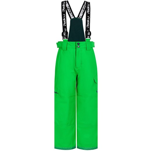 Peek U Spodnie narciarskie &quot;Tyson&quot; w kolorze zielonym Peek U 104 okazyjna cena Limango Polska