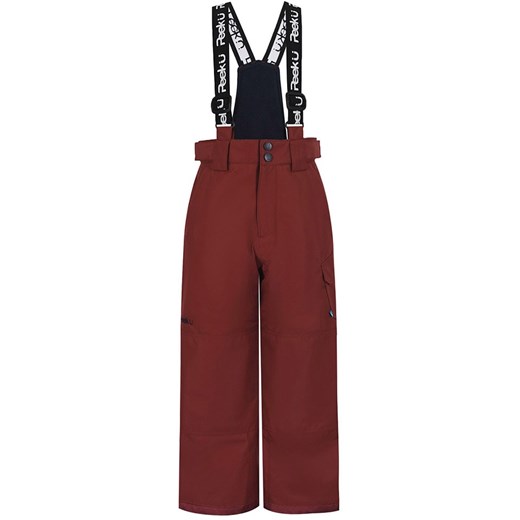 Peek U Spodnie narciarskie &quot;Tyson&quot; w kolorze czerwonym ze sklepu Limango Polska w kategorii Spodnie dziewczęce - zdjęcie 177632031