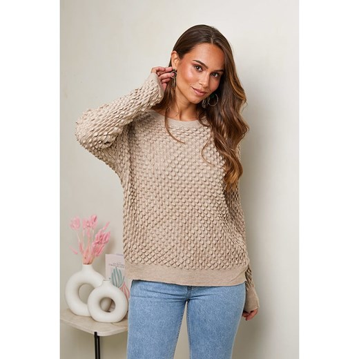 Soft Cashmere Sweter w kolorze beżowym Soft Cashmere 34/36 okazyjna cena Limango Polska