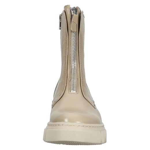 Gabor Skórzane botki w kolorze beżowym Gabor 40 Limango Polska okazja