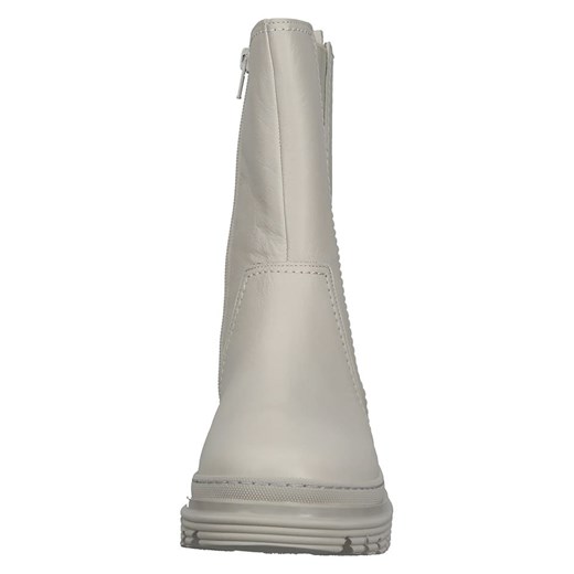 Gabor Skórzane sztyblety w kolorze szarym Gabor 41 wyprzedaż Limango Polska