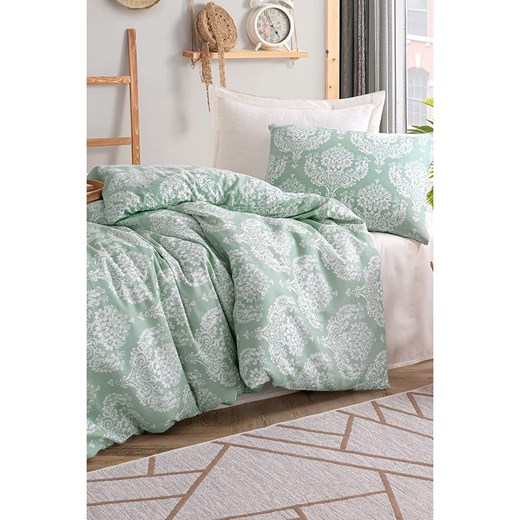 Elizabed Komplet pościeli w kolorze miętowym Elizabed 140x200 cm okazja Limango Polska