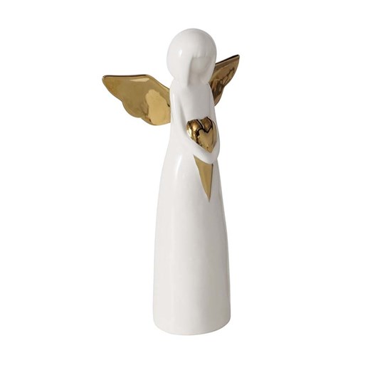 Boltze Figurka dekoracyjna "Tatjana" w kolorze białym - wys. 25 x Ø 7 cm - id: 16338864 - marki Boltze - 177634273 Boltze Figurka dekoracyjna "Tatjana" w kolorze białym - wys. 25 x Ø 7 cm ze sklepu Limango Polska w kategorii Dekoracje - zdjęcie 177634273