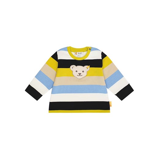 Steiff Bluza w kolorze błękitno-żółto-kremowym ze sklepu Limango Polska w kategorii Bluzy i swetry - zdjęcie 177634512