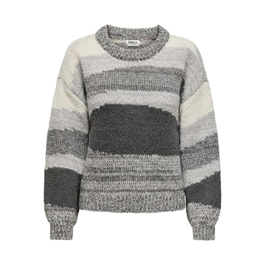 ONLY Sweter w kolorze szarym ze sklepu Limango Polska w kategorii Swetry damskie - zdjęcie 177634641