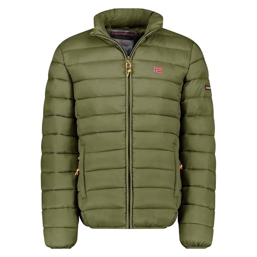 Geographical Norway Kurtka pikowana &quot;Amigolor&quot; w kolorze khaki ze sklepu Limango Polska w kategorii Kurtki męskie - zdjęcie 177634822