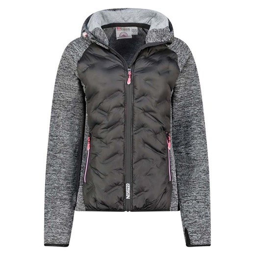 Geographical Norway Kurtka polarowa &quot;Tagada&quot; w kolorze antracytowo-szarym ze sklepu Limango Polska w kategorii Bluzy damskie - zdjęcie 177635020
