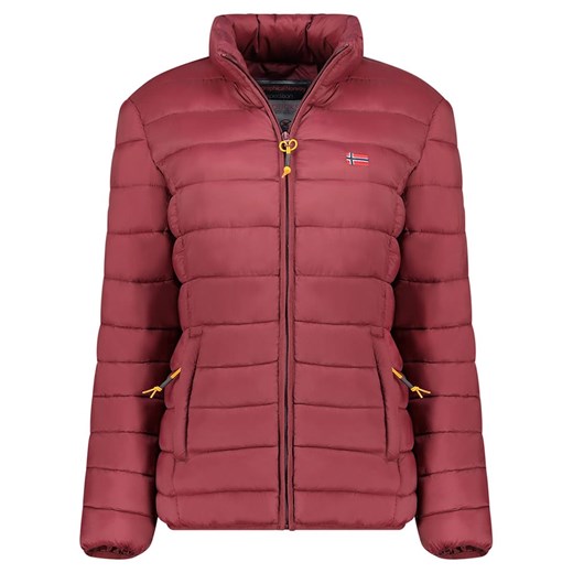 Geographical Norway Kurtka pikowana &quot;Atikolor&quot; w kolorze ciemnofioletowym ze sklepu Limango Polska w kategorii Kurtki damskie - zdjęcie 177635080