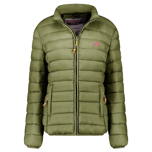 Geographical Norway Kurtka pikowana &quot;Atikolor&quot; w kolorze zielonym Geographical Norway XL Limango Polska wyprzedaż