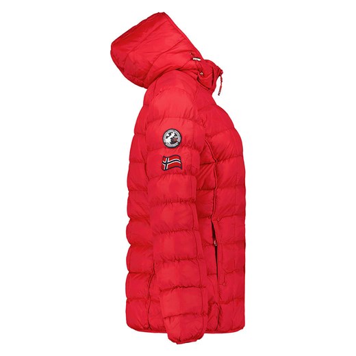 Geographical Norway Kurtka pikowana &quot;Babette&quot; w kolorze czerwonym Geographical Norway XL okazja Limango Polska