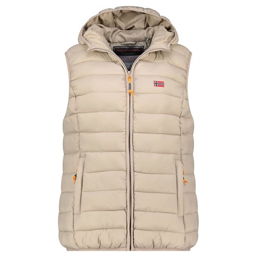 Geographical Norway Kamizelka pikowana &quot;Vatikolor&quot; w kolorze beżowym Geographical Norway S okazyjna cena Limango Polska