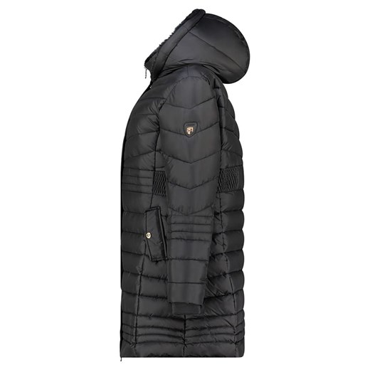 Geographical Norway Płaszcz pikowany &quot;Biensur&quot; w kolorze czarnym Geographical Norway L promocja Limango Polska