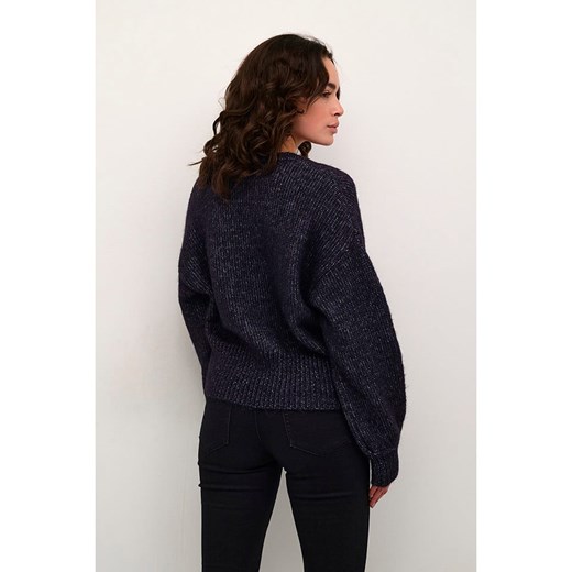Kaffe Sweter w kolorze granatowym Kaffe S wyprzedaż Limango Polska