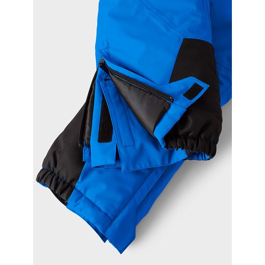 name it Spodnie narciarskie &quot;Lope&quot; w kolorze niebiesko-czarnym Name It 134 okazyjna cena Limango Polska