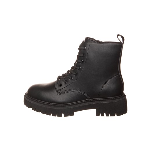 Skechers Skórzane botki &quot;Modern Rugged&quot; w kolorze czarnym ze sklepu Limango Polska w kategorii Workery damskie - zdjęcie 177636420