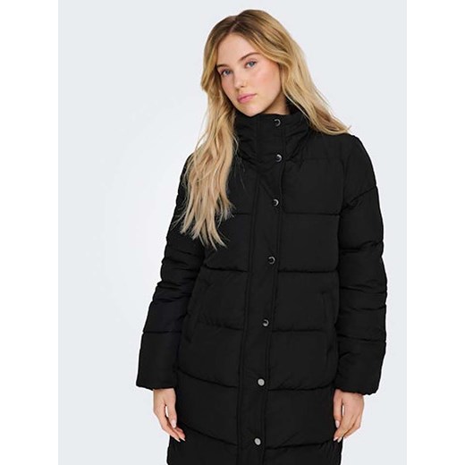 ONLY Płaszcz pikowany w kolorze czarnym L Limango Polska wyprzedaż