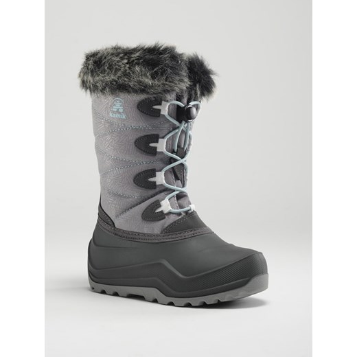 Kamik Kozaki zimowe &quot;Snowangel&quot; w kolorze szarym Kamik 35 okazja Limango Polska