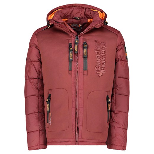 Canadian Peak Kurtka pikowana &quot;Beachweak&quot; w kolorze bordowym Canadian Peak XL promocja Limango Polska