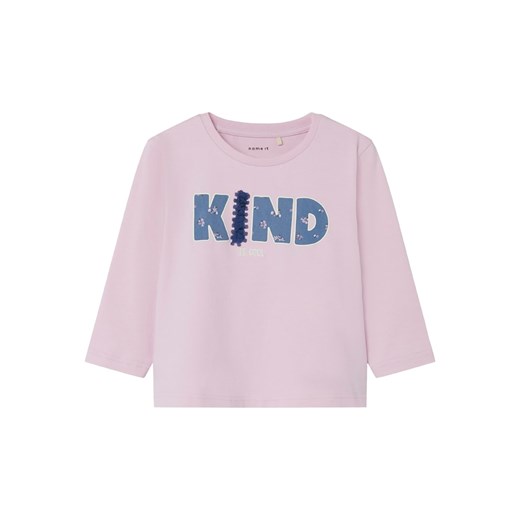 name it Koszulka w kolorze jasnoróżowo-niebieskim ze sklepu Limango Polska w kategorii T-shirty chłopięce - zdjęcie 177638300