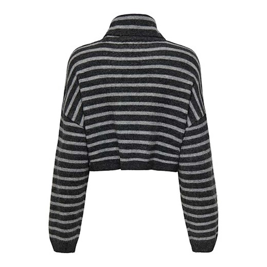 ONLY Golf w kolorze szaro-czarnym L Limango Polska okazyjna cena