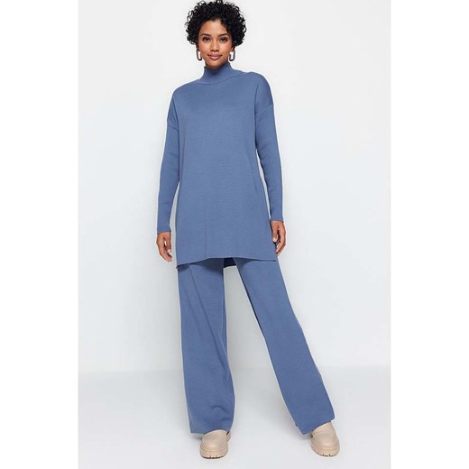 trendyol 2-częściowy zestaw w kolorze niebieskim ze sklepu Limango Polska w kategorii Swetry damskie - zdjęcie 177639300