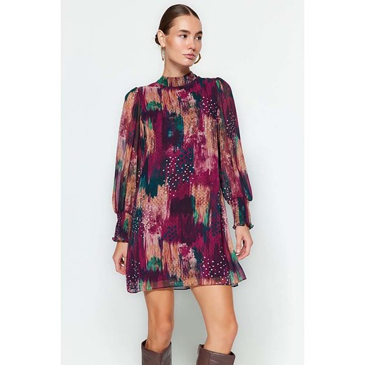 trendyol Sukienka ze wzorem Trendyol 40 wyprzedaż Limango Polska