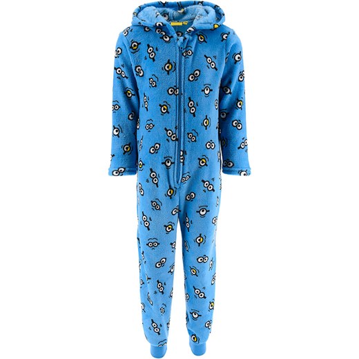 Minions Kombinezon polarowy &quot;Minionki&quot; w kolorze niebieskim ze sklepu Limango Polska w kategorii Kombinezony dziewczęce - zdjęcie 177639604