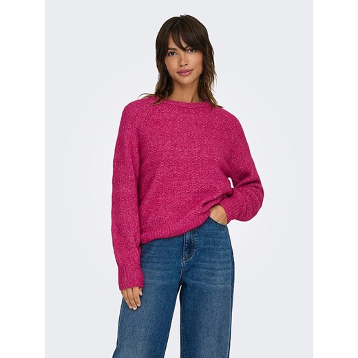 ONLY Sweter w kolorze różowym ze sklepu Limango Polska w kategorii Swetry damskie - zdjęcie 177640920