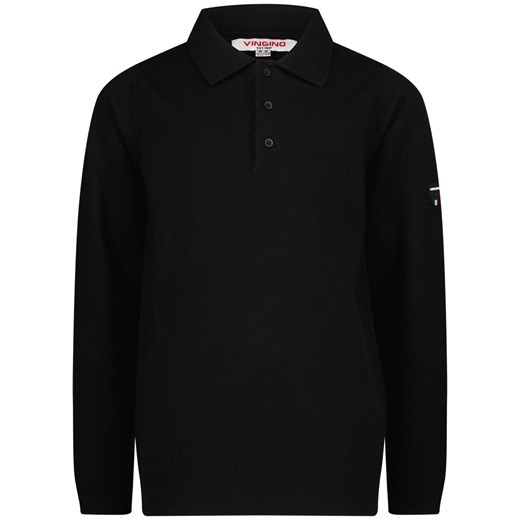 Vingino Koszulka polo &quot;320&quot; w kolorze czarnym ze sklepu Limango Polska w kategorii T-shirty chłopięce - zdjęcie 177641654