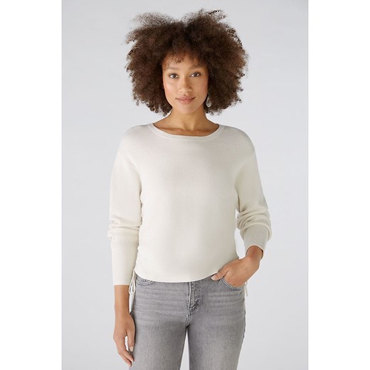 Oui Sweter w kolorze kremowym 40 promocja Limango Polska