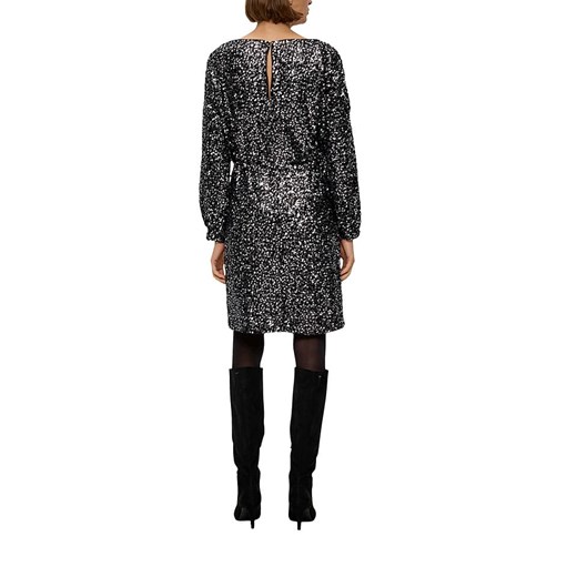 s.Oliver Sukienka w kolorze czarnym 42 wyprzedaż Limango Polska