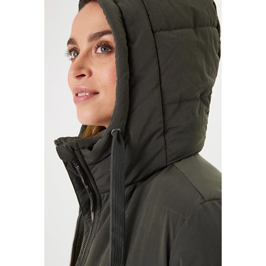 Garcia Płaszcz pikowany w kolorze khaki Garcia L wyprzedaż Limango Polska