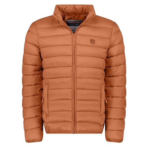 Geographical Norway Kurtka pikowana &quot;Amigotal&quot; w kolorze jasnobrązowym ze sklepu Limango Polska w kategorii Kurtki męskie - zdjęcie 177643483