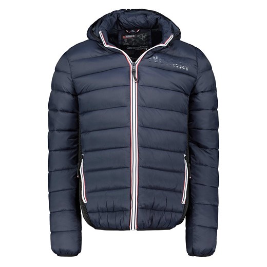 Geographical Norway Kurtka pikowana w kolorze granatowym ze sklepu Limango Polska w kategorii Kurtki męskie - zdjęcie 177643550