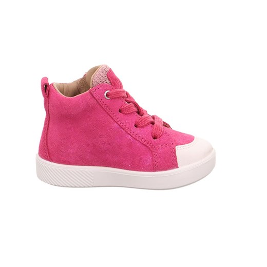 superfit Skórzane sneakersy w kolorze różowym Superfit 22 okazja Limango Polska