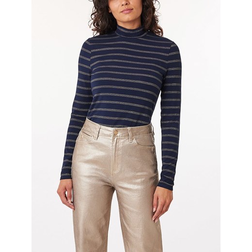 Scotch &amp; Soda Koszulka w kolorze granatowym ze sklepu Limango Polska w kategorii Bluzki damskie - zdjęcie 177644961