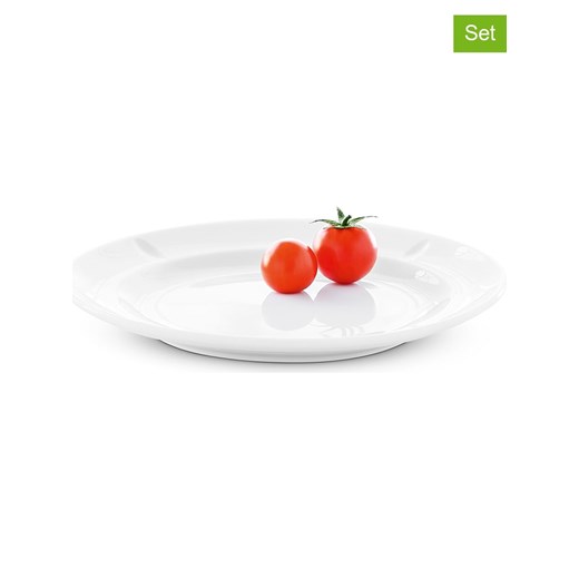 Rosendahl Talerze śniadaniowe (4 szt.) &quot;Grand Cru Soft&quot; w kolorze białym - Ø 19,5 cm ze sklepu Limango Polska w kategorii Talerze - zdjęcie 177645644