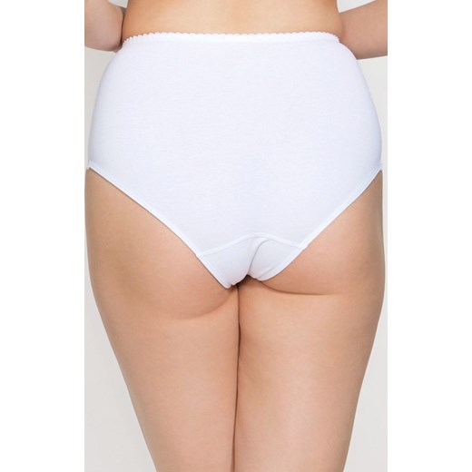 Białe figi modelujące z wysokim stanem Ela, Kolor biały, Rozmiar L, Mitex ze sklepu Intymna w kategorii Bielizna wyszczuplająca - zdjęcie 177646084