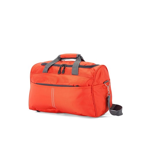 torba podróżna sportowa 44x24x21 cm   pomarańczowa ze sklepu Słoń Torbalski w kategorii Torby podróżne - zdjęcie 177646573