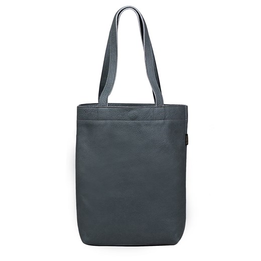 zielona torebka damska skórzana shopperka  Chiara ze sklepu Słoń Torbalski w kategorii Torby Shopper bag - zdjęcie 177647482