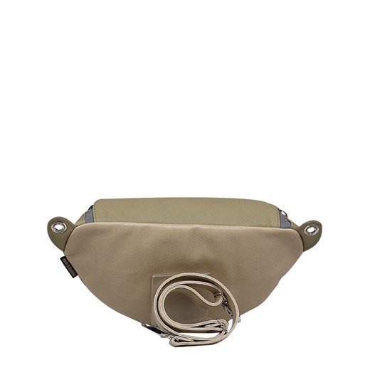 zielona damska nerka skórzana  Ariana ze sklepu Słoń Torbalski w kategorii Nerki - zdjęcie 177647964