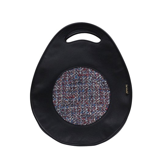 czarna torebka damska skórzana z funkcją plecaka Poly ze sklepu Słoń Torbalski w kategorii Torby Shopper bag - zdjęcie 177648744