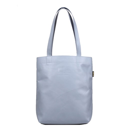 popiekata torebka damska skórzana  shopperka Chiara ze sklepu Słoń Torbalski w kategorii Torby Shopper bag - zdjęcie 177652691