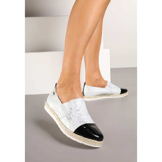 Białe Espadryle Phia ze sklepu born2be.pl w kategorii Espadryle damskie - zdjęcie 177658371